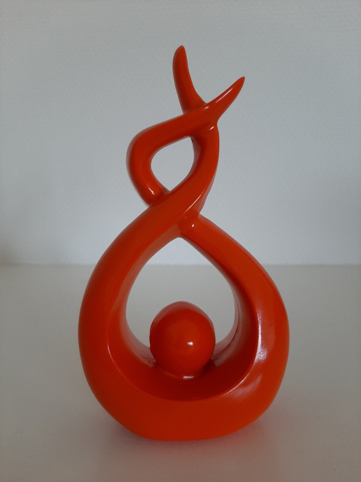 Oranje design beeldje, Ophalen of Verzenden