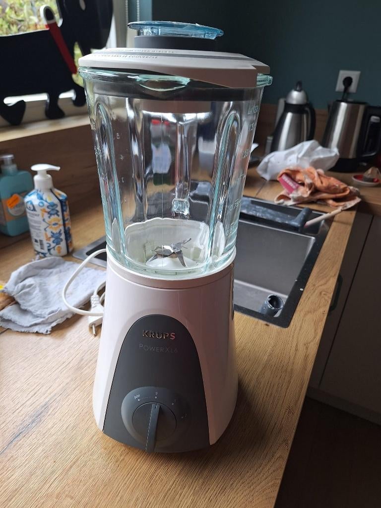 Blender - Krups Power XL6, Ophalen, Zo goed als nieuw, Blender