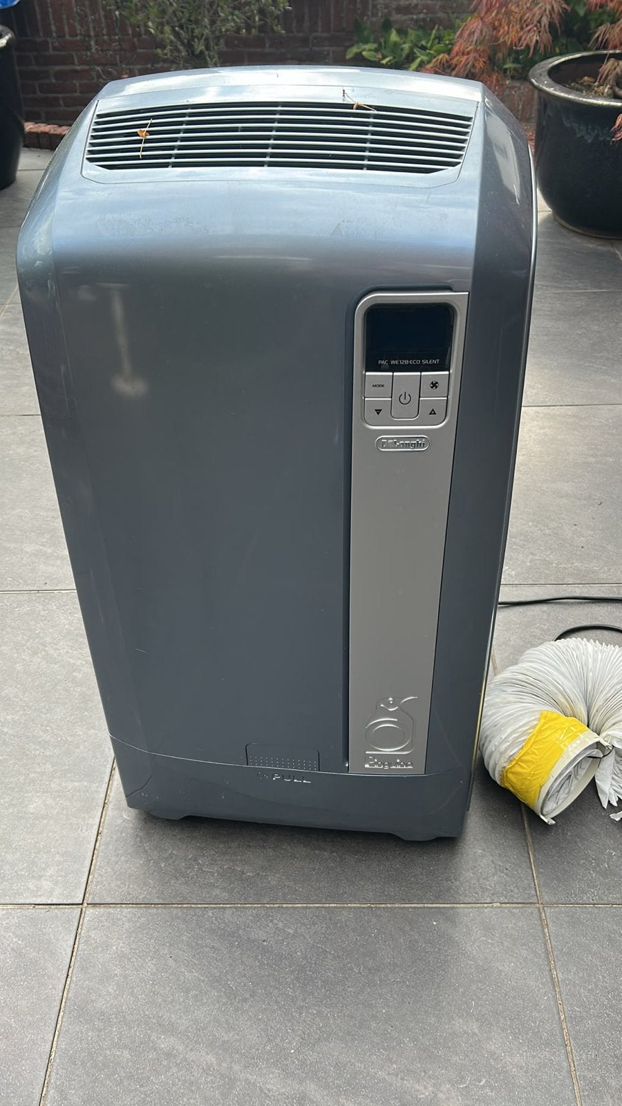 Delonghi Mobiele Airco PAC WE128ECO - Krachtige Koeling, Ophalen, Gebruikt, 3 snelheden of meer, Koelen en Ontvochtigen