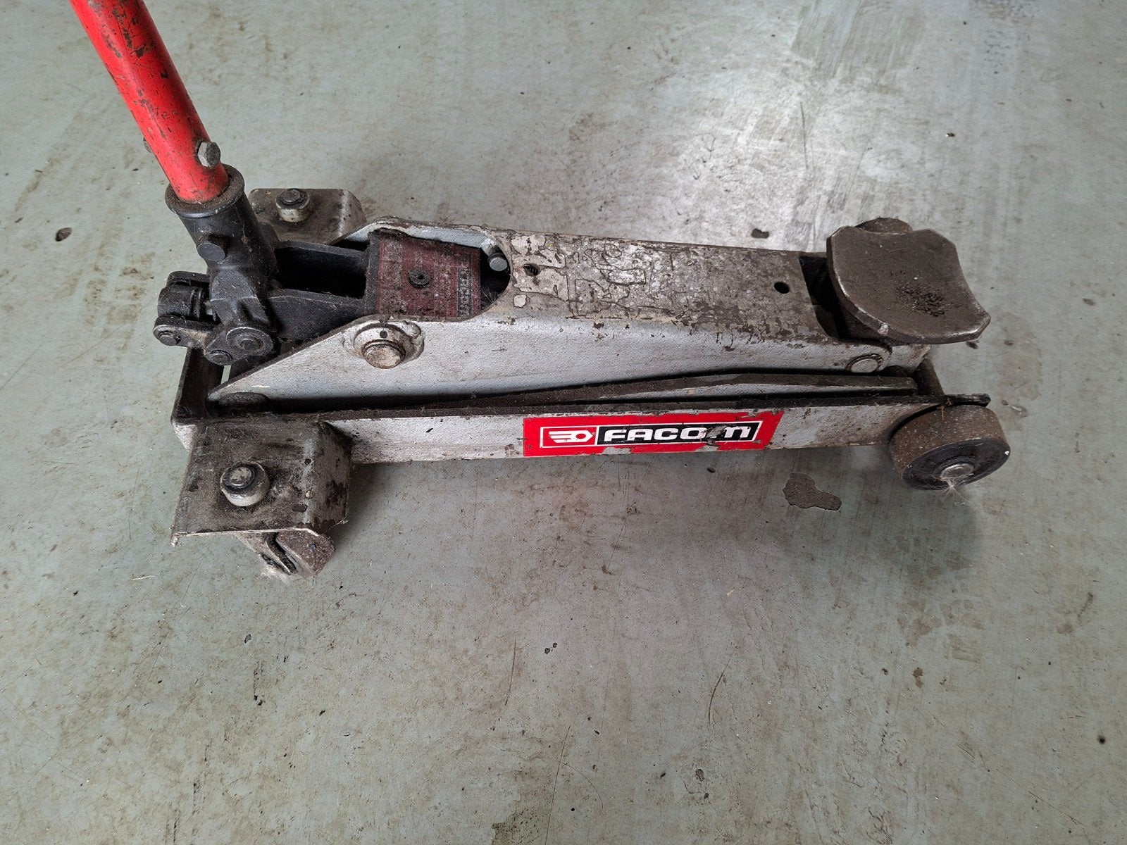 facom garage krik, Ophalen, Gebruikt, Hydraulisch, Garagekrik