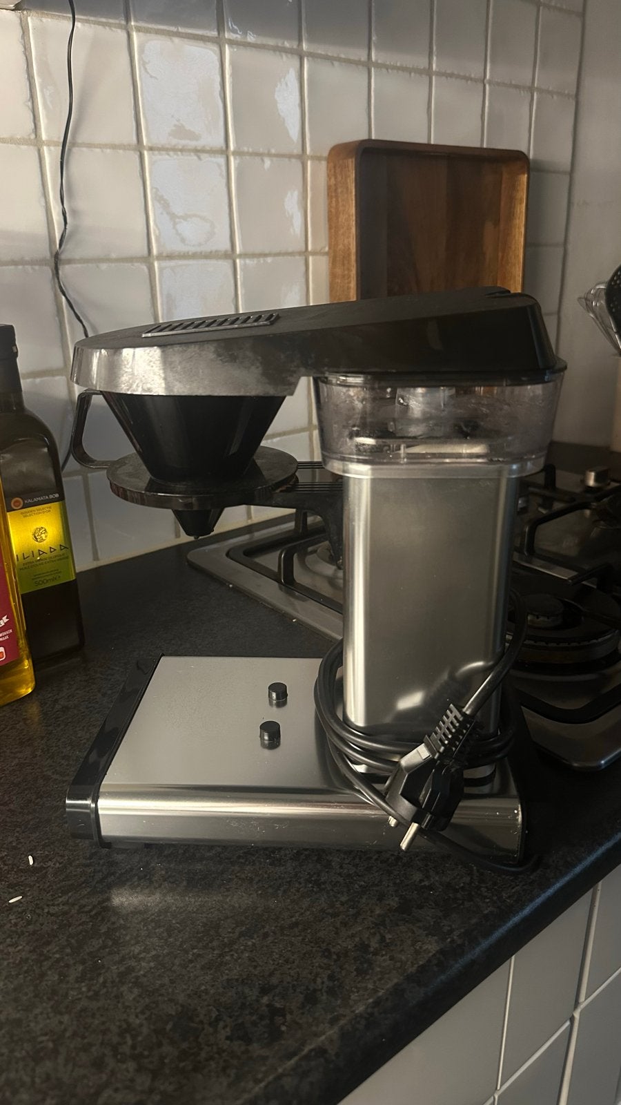 Moccamaster Koffiezetapparaat - Classic Cup One, Gebruikt, Koffiemachine, Gemalen koffie, Ophalen of Verzenden