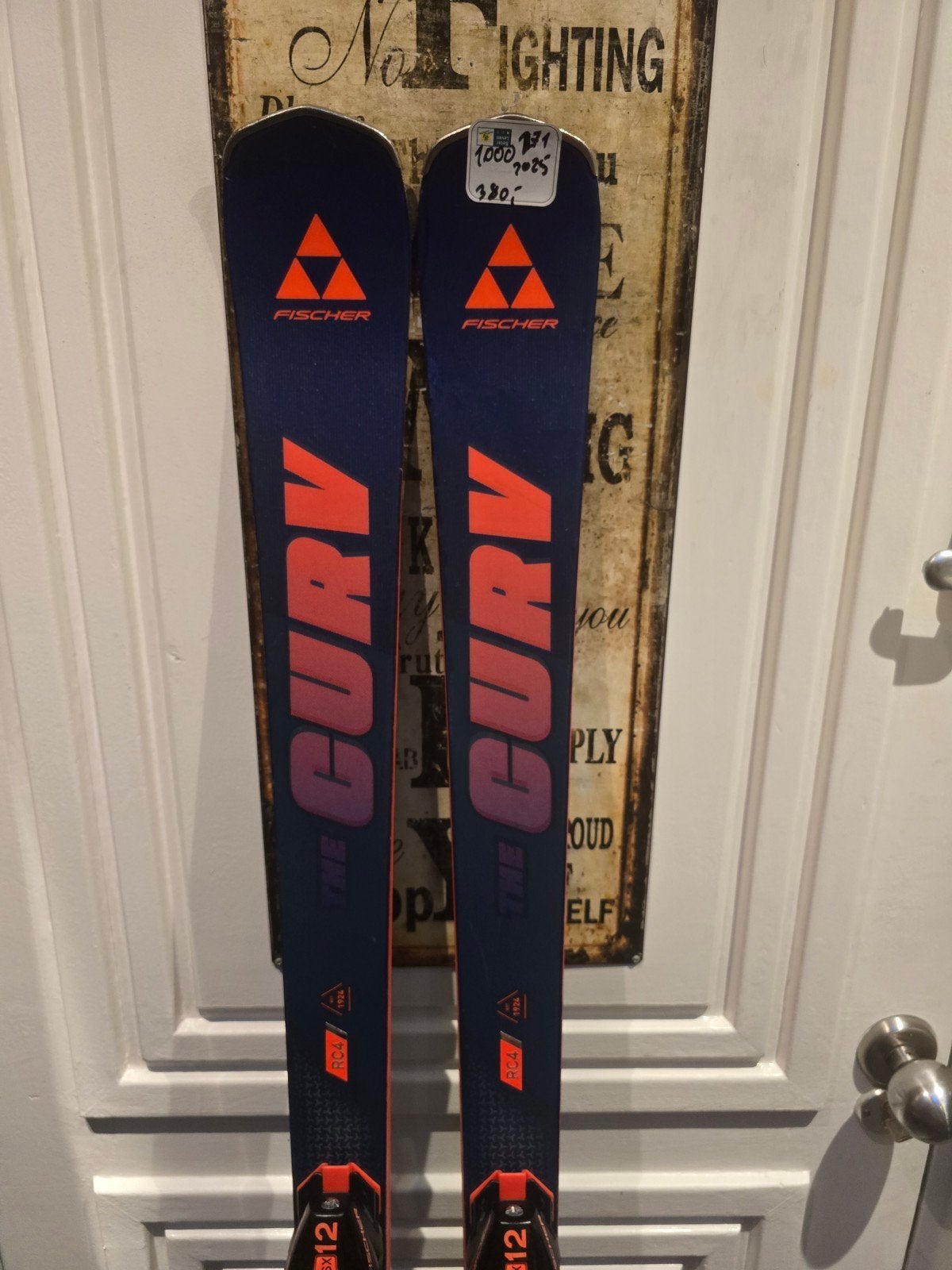 2025 171cm FISCHER RC4 THE CURV DTX NP1000 €