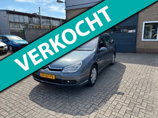 Citroen C5 Break 2.0-16V Cool Tech //Apk 08-2027 +Steekproef, Auto's, Citroën, Zwart, 4 cilinders, Handgeschakeld, C5