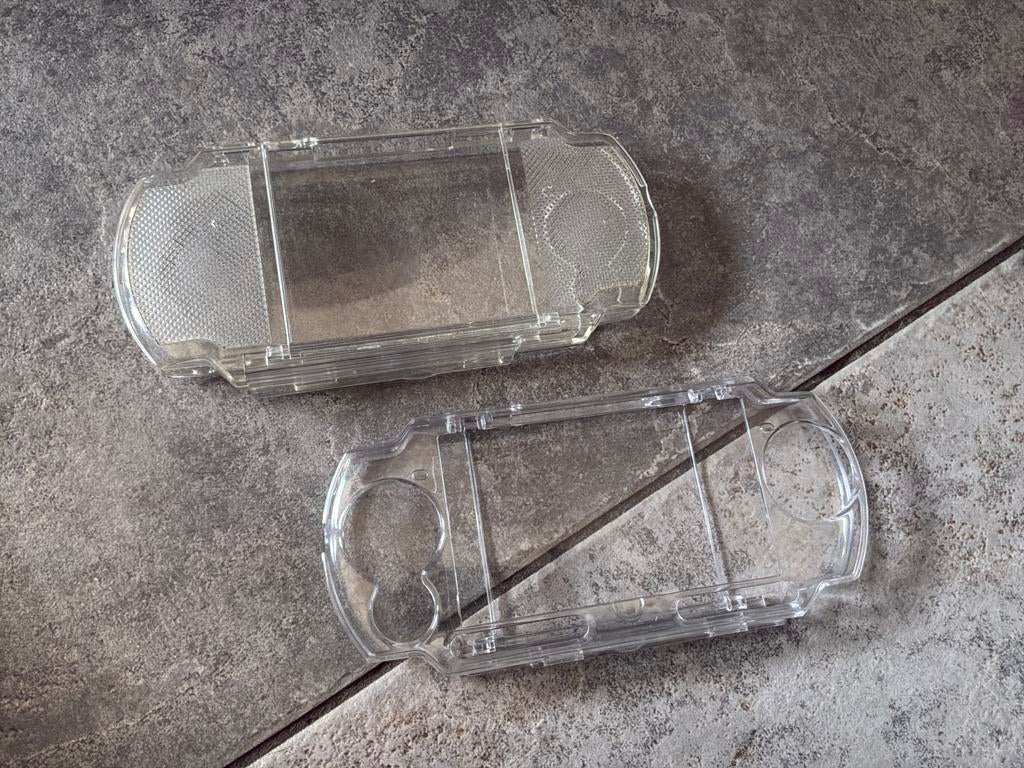 Transparante beschermhoes voor PSP 2 stuks, Ophalen, Zo goed als nieuw