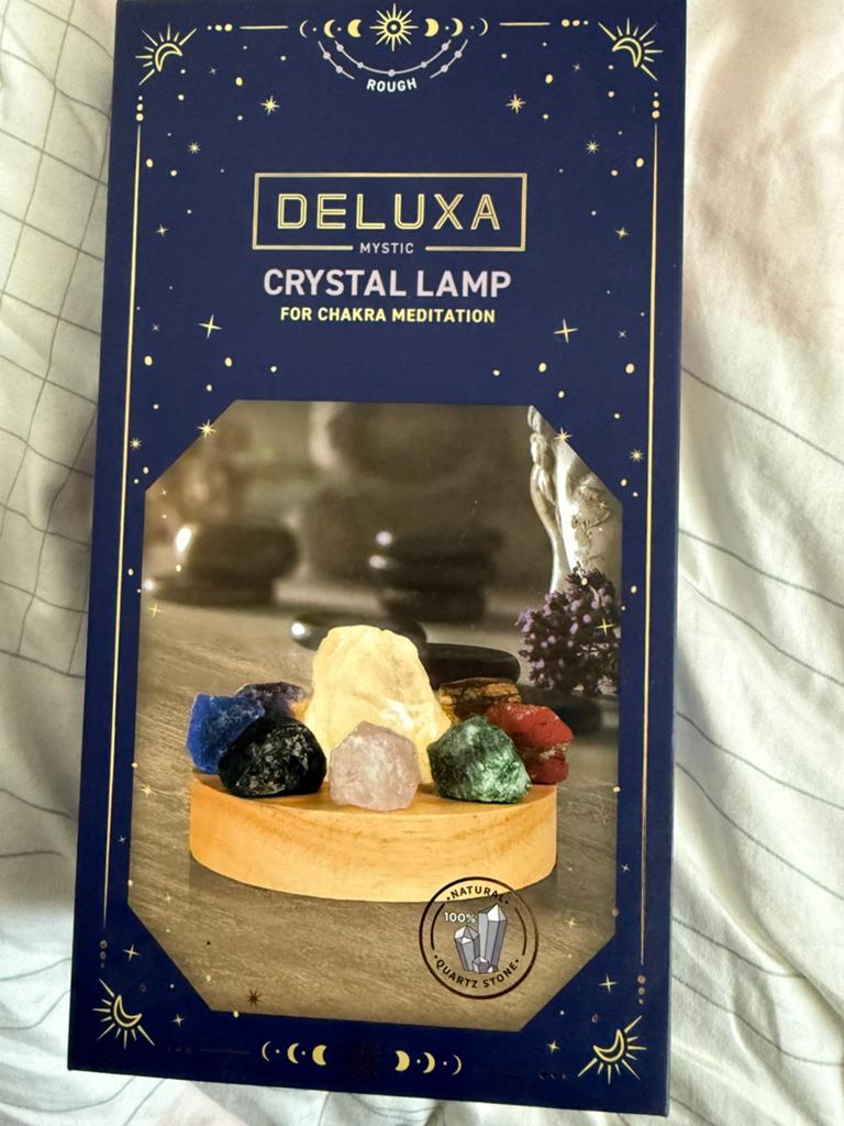 Chakra stenen lamp, Ophalen of Verzenden
