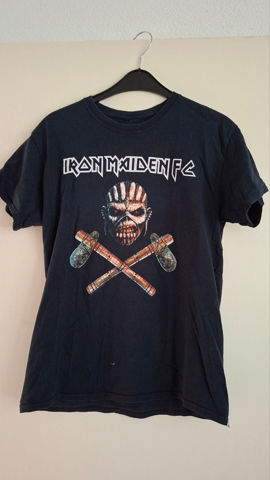 Iron Maiden T-shirt - Zwart - Maat L, Maat 52/54 (L), Zwart, Ophalen of Verzenden, Zo goed als nieuw