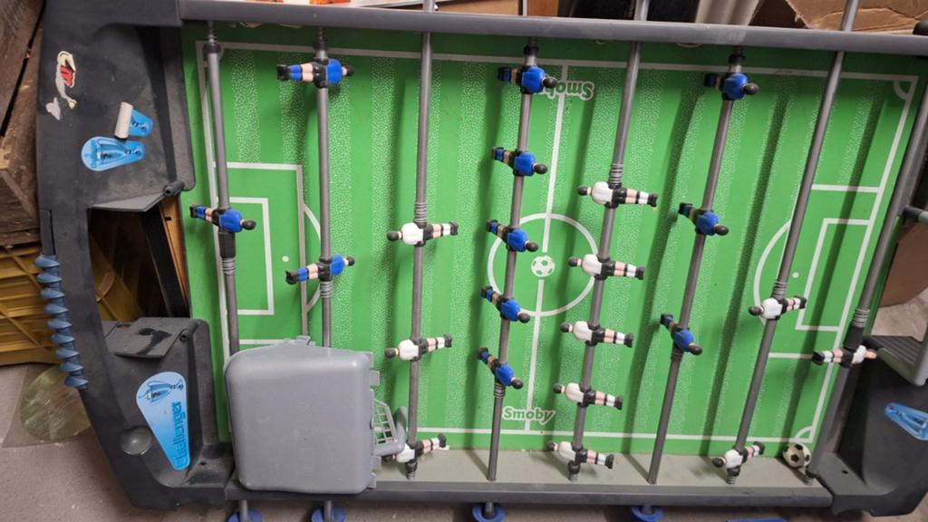 Tafelvoetbalspel op poten - Smoby, Ophalen, Gebruikt