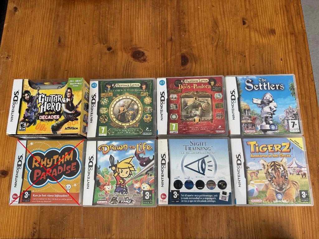 Nintendo DS Games, Ophalen, Gebruikt, Overige genres, 1 speler
