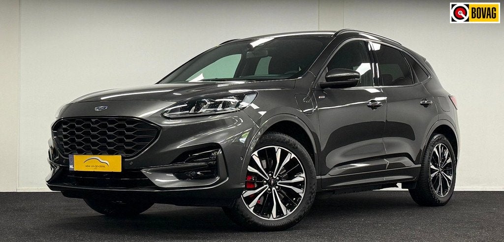 Ford Kuga 2.5 PHEV ST-Line X*224PK*B&O*Navi*Camera*Carplay*S, Auto's, Ford, Gebruikt, Zwart, 4 cilinders, Plug-in hybride
