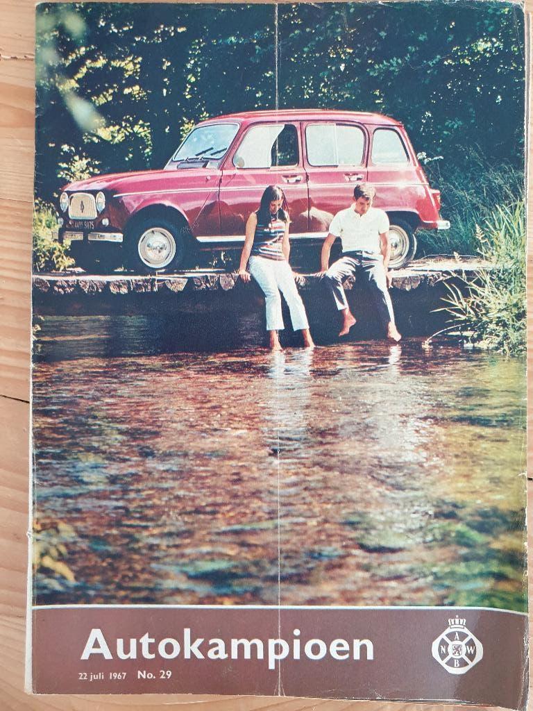 anwb autokampioen juli 1967 N0. 29, Algemeen, Verzenden, Diverse auteurs, Zo goed als nieuw