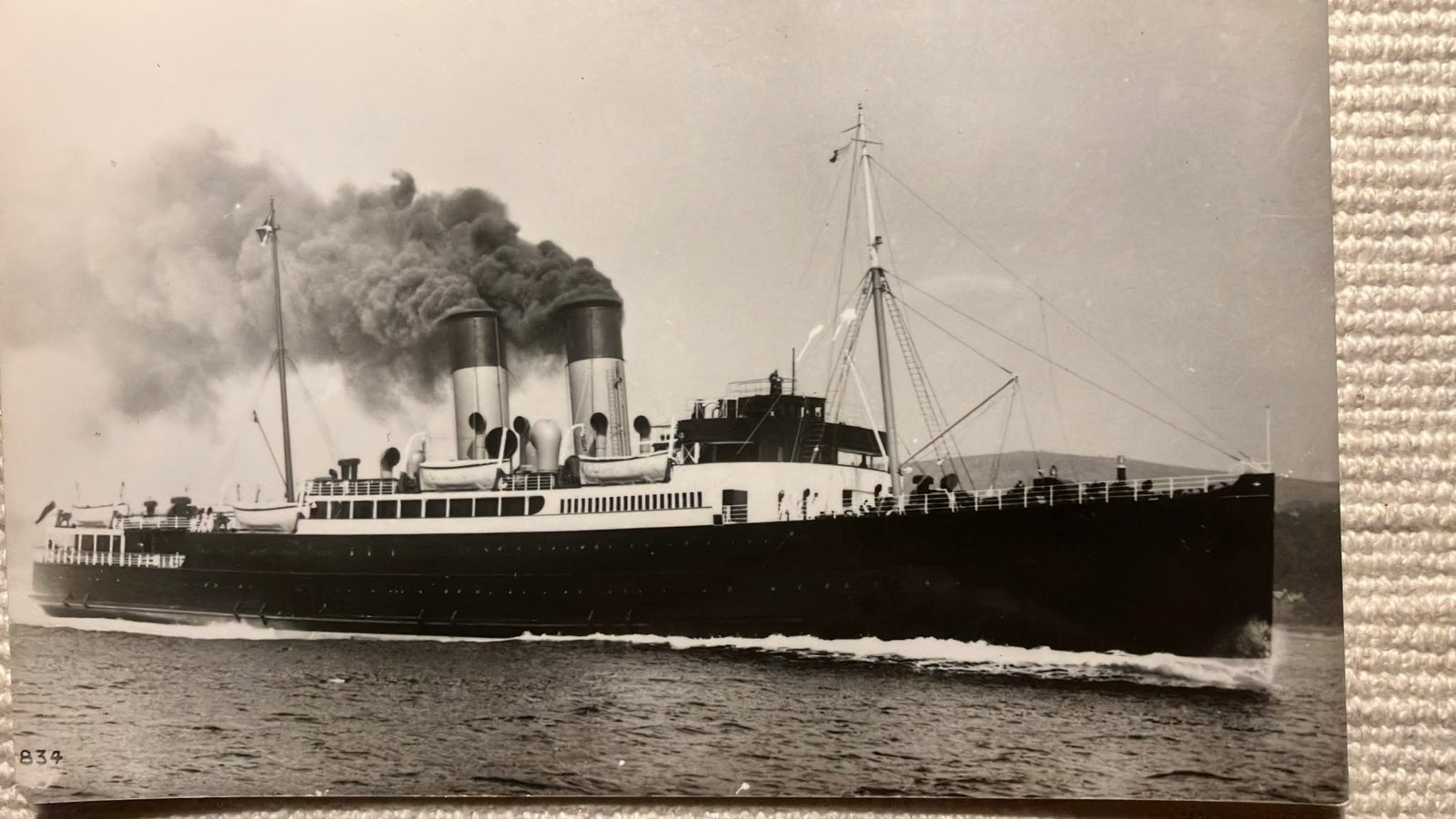 Harwichboot   ss  VIENNA (1929-1960) Hoek van Holland, Ophalen of Verzenden