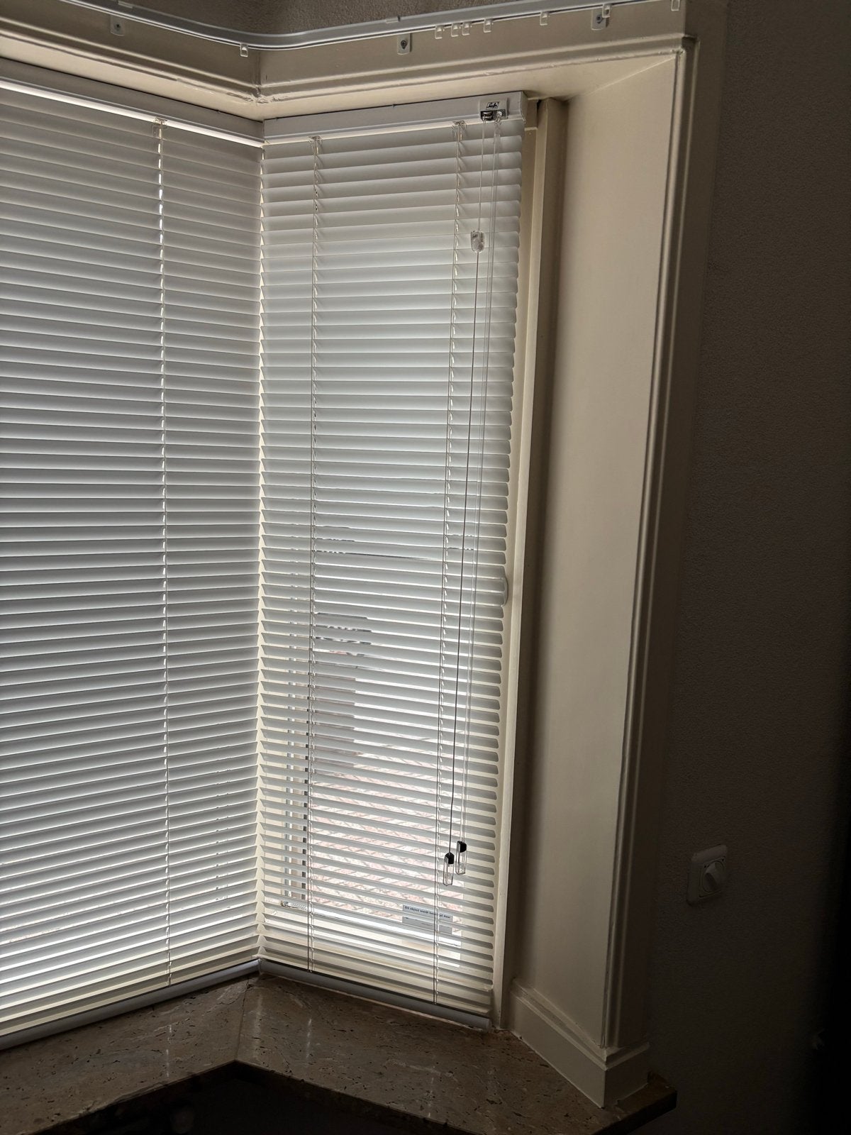 Luxaflex jaloezieën grijs, Jaloezie, Gebruikt, Metaal, Ophalen of Verzenden