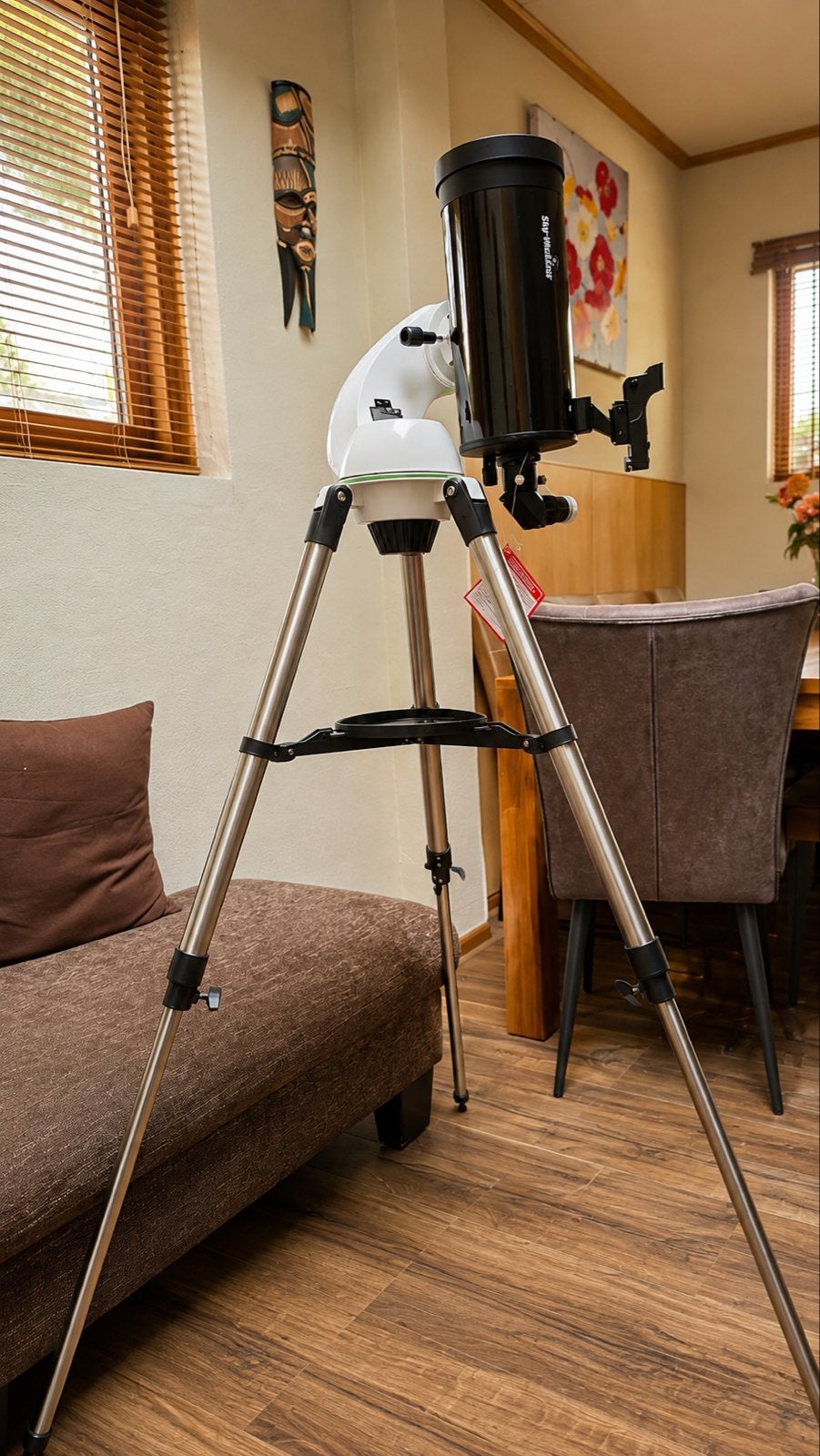 Als Nieuw Sky-Watcher Skymax-127 AZ-Go2 127mm WiFi Telescoop, Ophalen of Verzenden, Zo goed als nieuw, 80 tot 200 mm, Spiegeltelescoop (reflector)