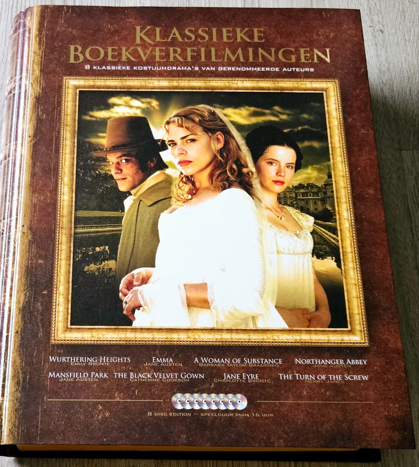 Klassieke Boekverfilmingen - 8 DVD Boxset, Engels, Historisch of Kostuumdrama, Nederlands, Ophalen of Verzenden