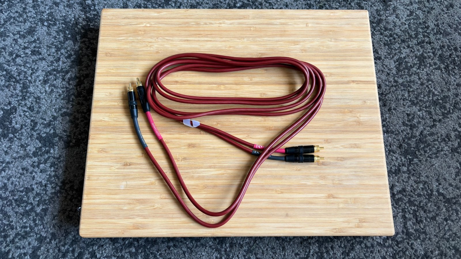 Nordost Red Dawn Leif interconnect, Ophalen, Zo goed als nieuw, Minder dan 2 meter, Interlink-kabel