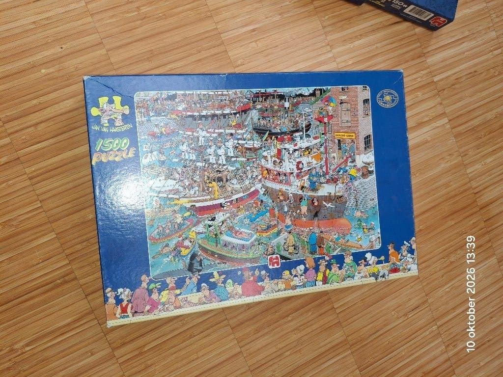legpuzzel Jan van Haasteren 1500 Stukjes, Ophalen, 500 t/m 1500 stukjes, Gebruikt, Legpuzzel