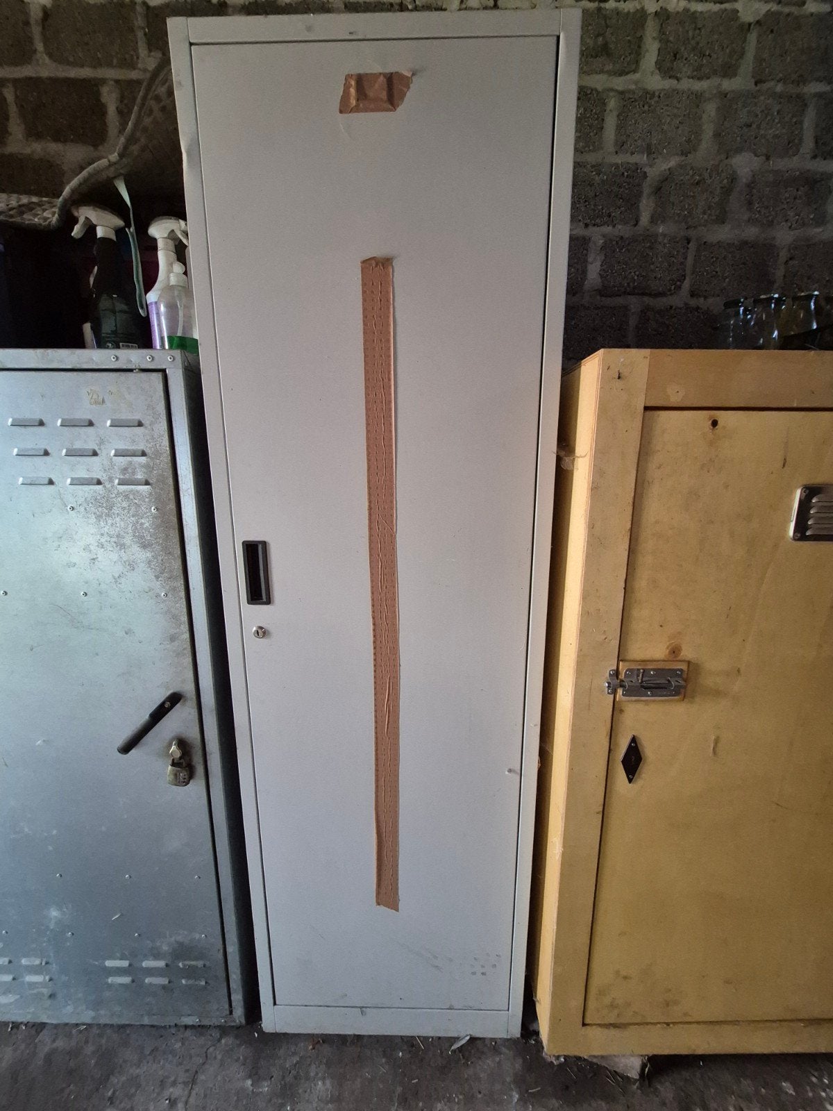 Hoge Zadelkast 60x60x180, Dieren en Toebehoren, Ophalen, Gebruikt