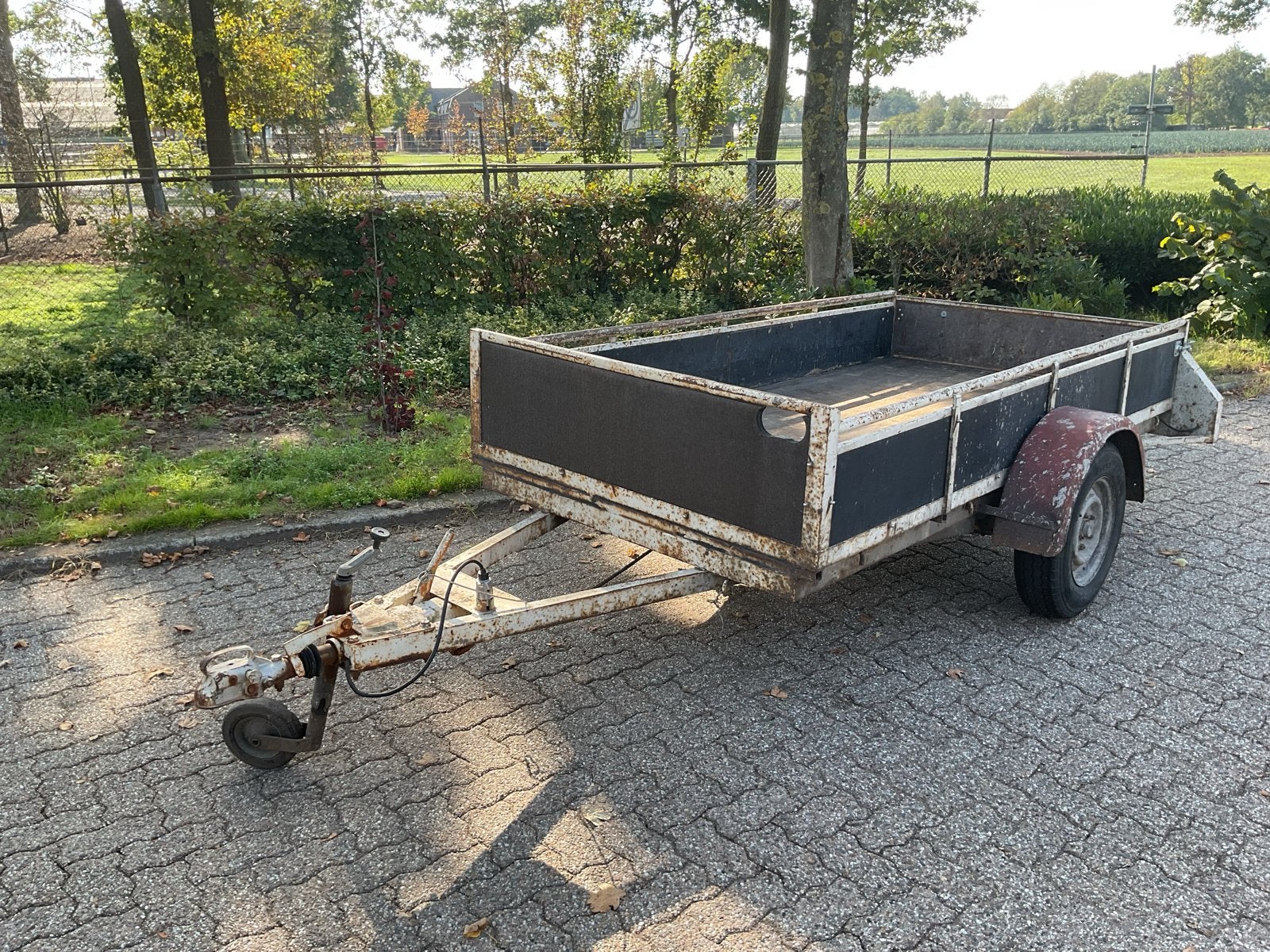 Robuuste aanhanger - Ideaal voor tuin en klussen, Ophalen, Gebruikt