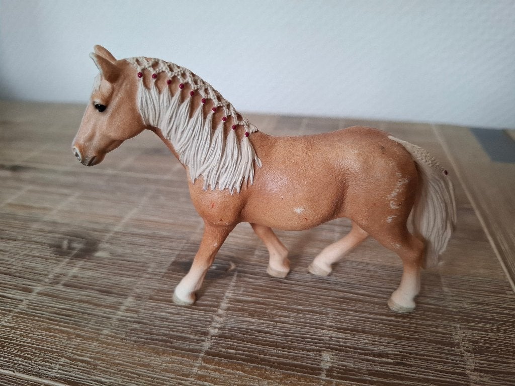 Schleich 13812 Haflinger merrie paard, Ophalen of Verzenden, Gebruikt