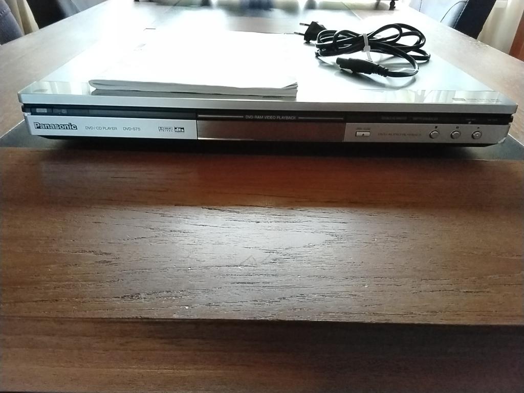Panasonic DVD-S75 DVD-speler compleet met afstandsbediening, Ophalen, Gebruikt, Dvd-speler, Panasonic