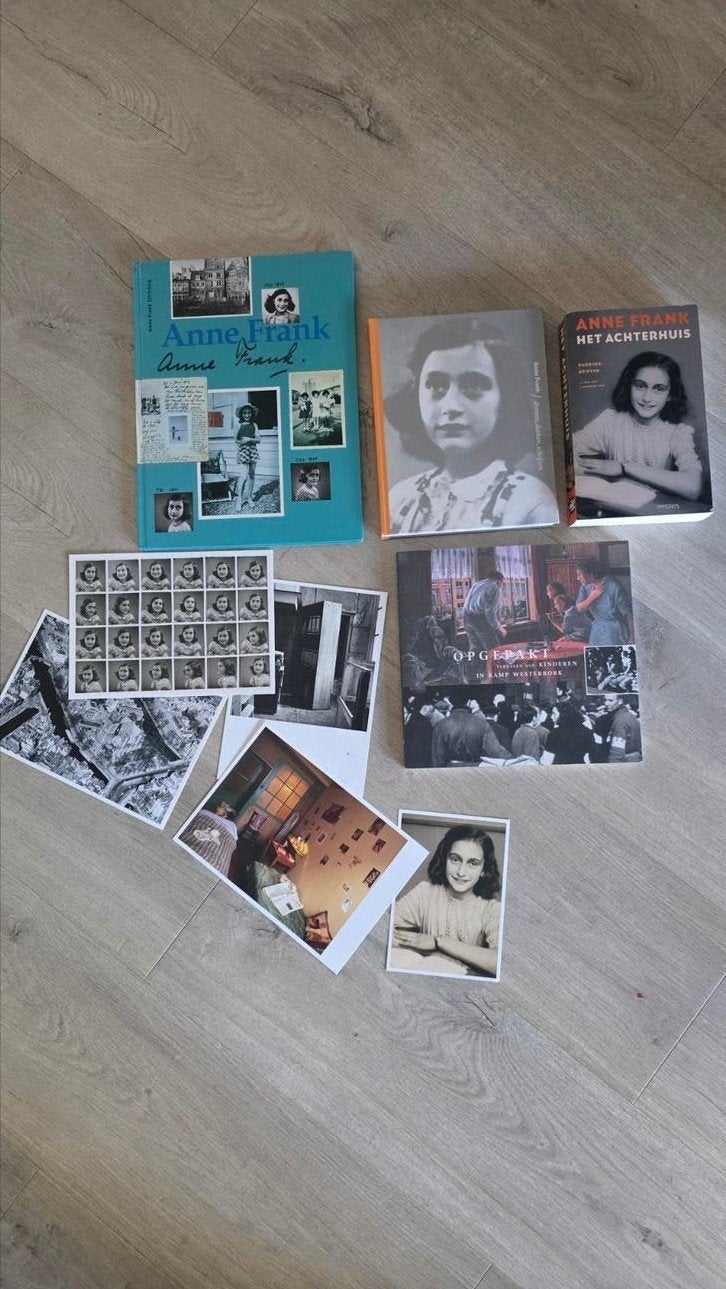 Anne Frank pakket: 4 boeken (incl. Het Achterhuis), Ophalen of Verzenden, 20e eeuw of later, Gelezen, Anne Frank