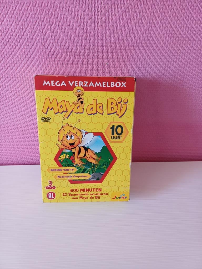 Dvd-box Maya de Bij, Europees, Gebruikt, Tekenfilm, Alle leeftijden