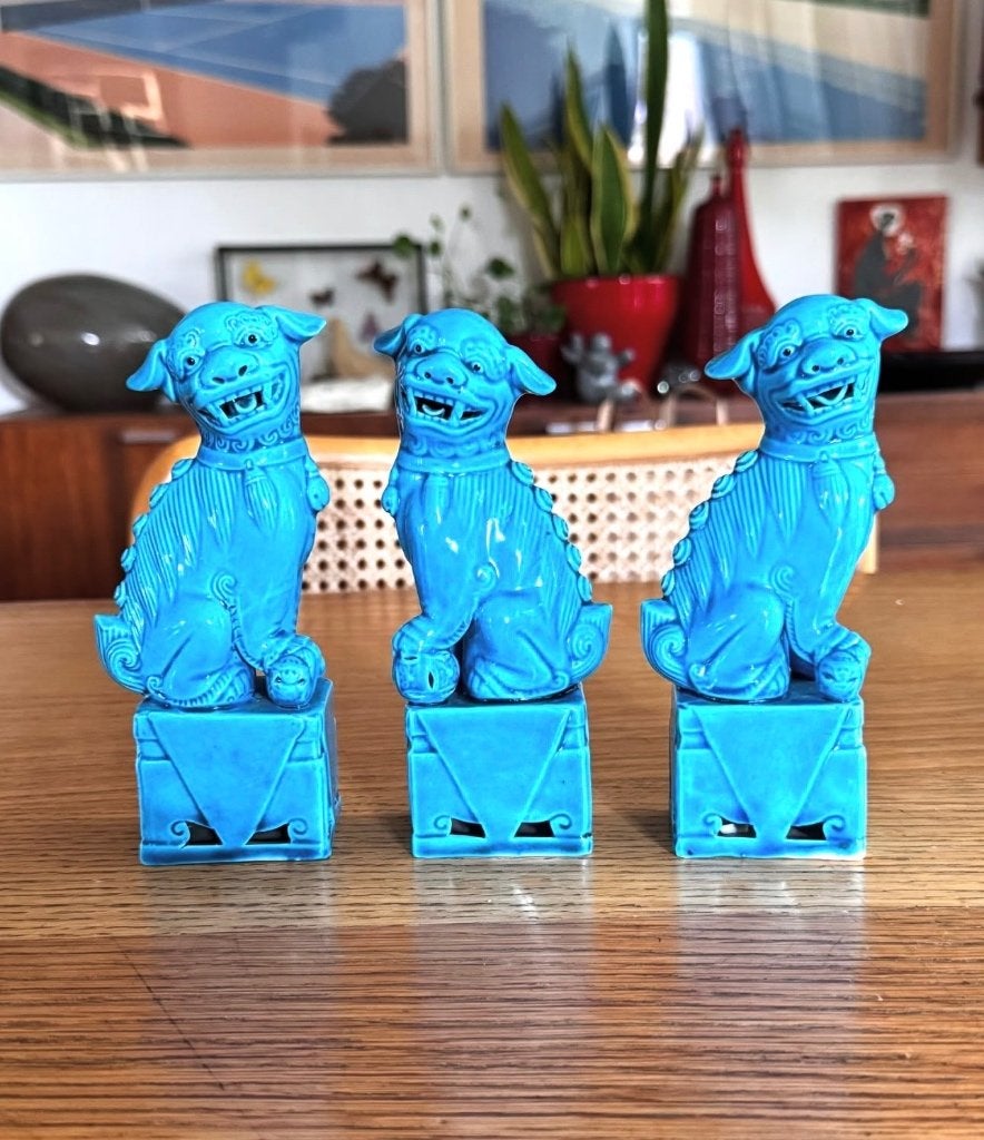 Chinese beeldjes Foo Dogs, Ophalen of Verzenden