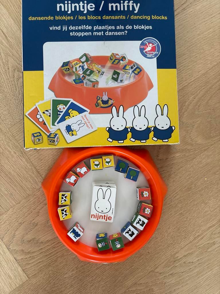 Nijntje Miffy Dancing Blocks - Educatief Spel, Ophalen of Verzenden, Gebruikt, Bouwen