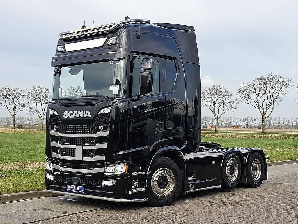 SCANIA S500 6x2/4 ret. leather, Auto's, Vrachtwagens, Automaat, Stoelverwarming, Euro 6, Scania