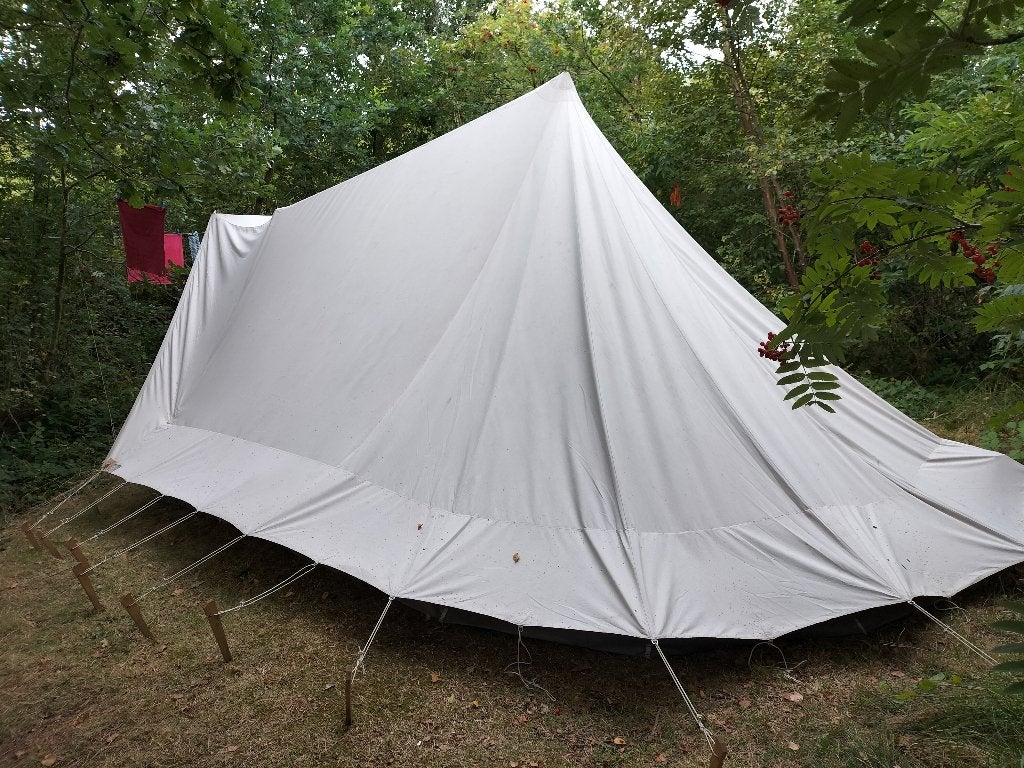 Albatros Tent De Waard, Caravans en Kamperen, Ophalen, Gebruikt, Tot en met 4