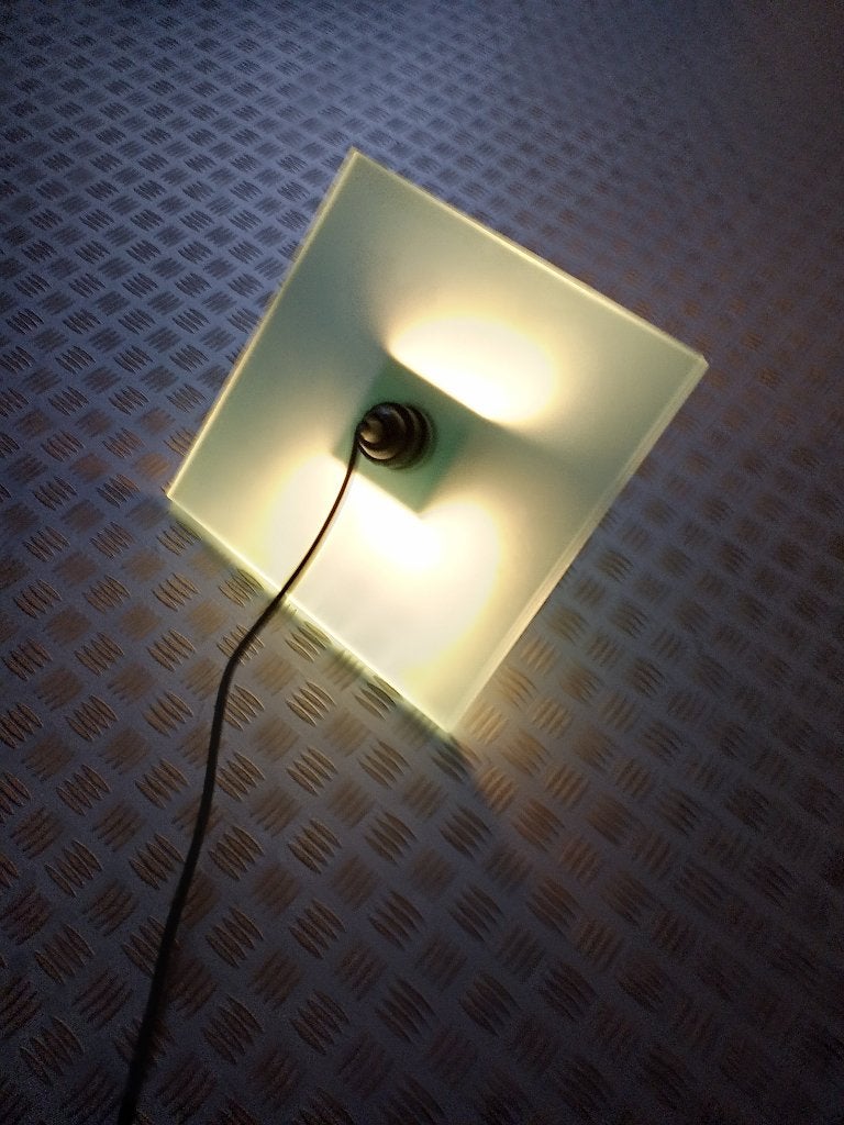 Belux design wandlamp, Ophalen, Vintage, Gebruikt, Wit