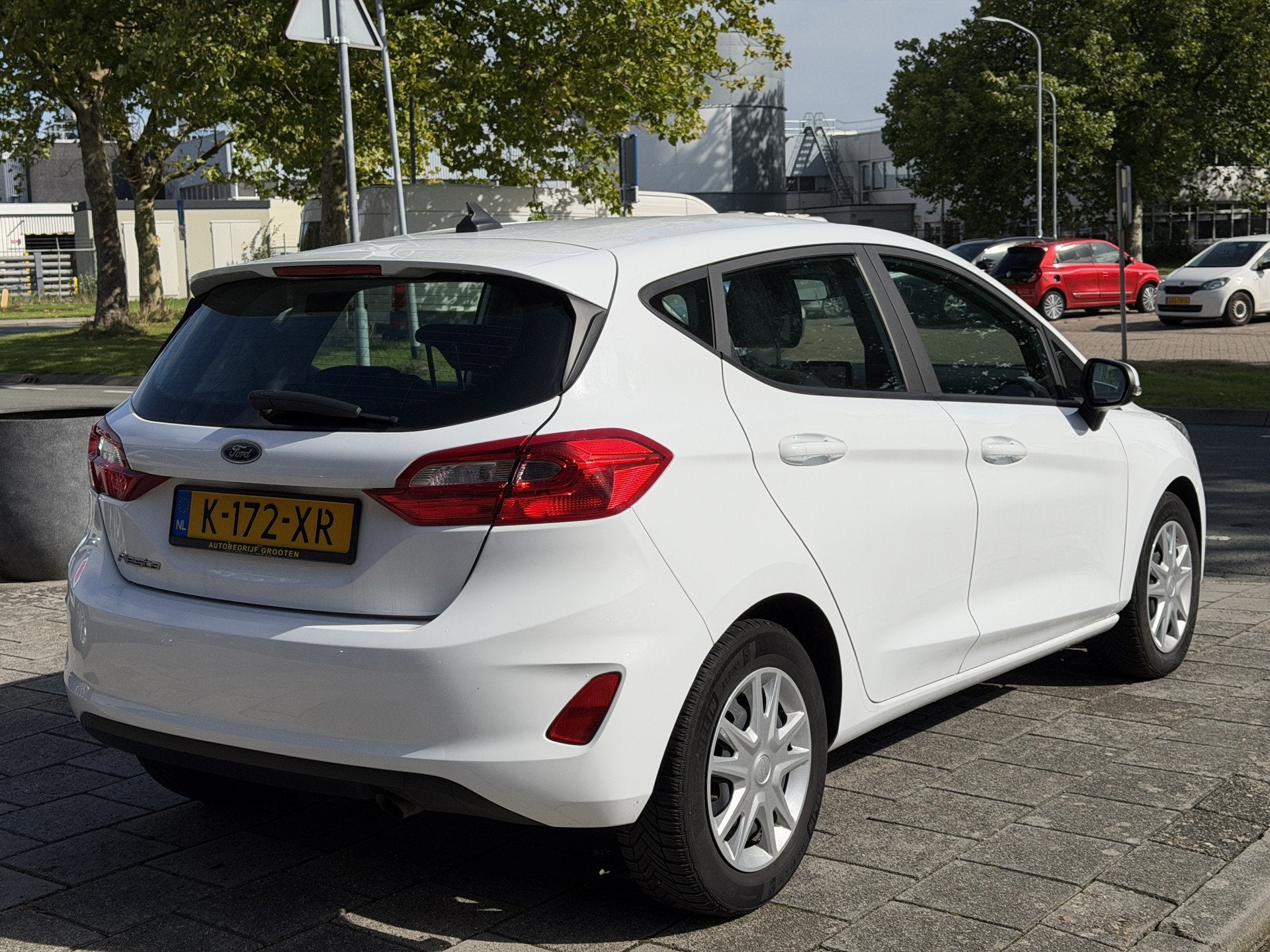 Ford Fiesta BWJ 2021 | 1.0T 124PK Connected AUTOMAAT | NAVI, Auto's, Stof, Gebruikt, Bedrijf, Verwarmde buitenspiegels