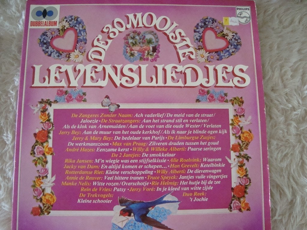 De 30 mooiste levensliedjes dubbel lp, Ophalen of Verzenden, Zo goed als nieuw, 12 inch, Levenslied of Smartlap