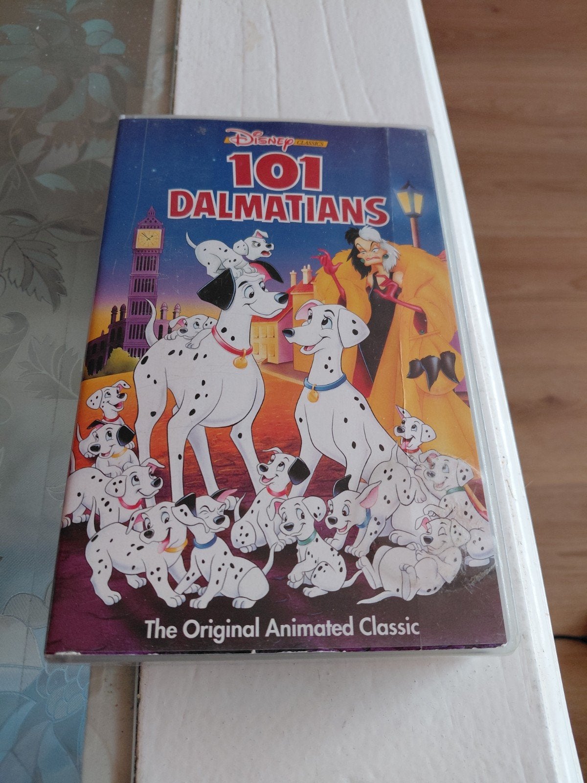 Disney Classics 101 Dalmatians Videoband. Engels gesproken., Gebruikt, Tekenfilm, Alle leeftijden, Ophalen of Verzenden