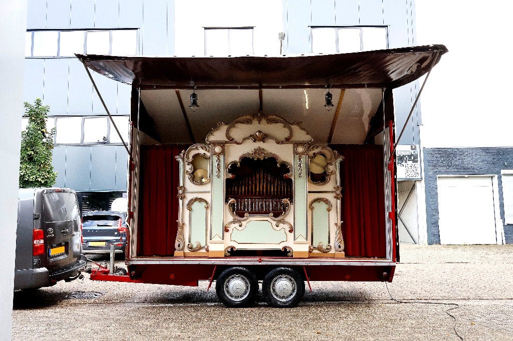 Zeldzaam Frans Decap-kermisorgel, Kavel 228 ,Veiling 26 Sept, Ophalen, Gebruikt