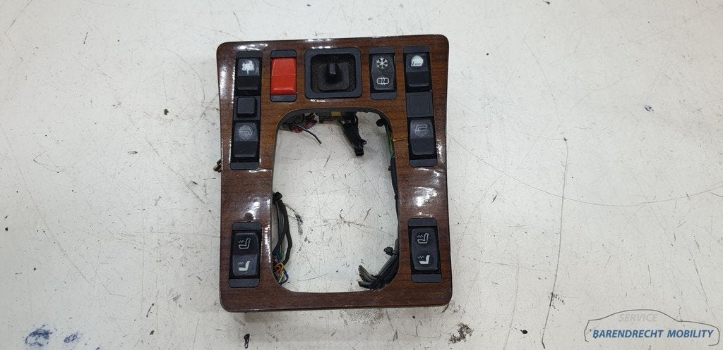Hout inleg W201 190 Mercedes middenconsole pook Airco stoelv, Auto-onderdelen, Gebruikt, Mercedes-Benz AG, Mercedes-Benz, Ophalen of Verzenden