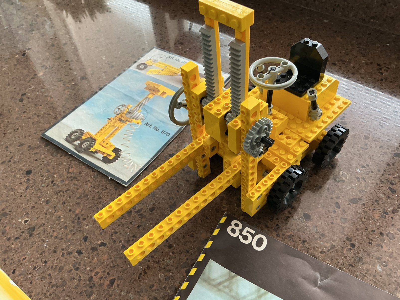 Lego Technic 850, Ophalen of Verzenden, Zo goed als nieuw