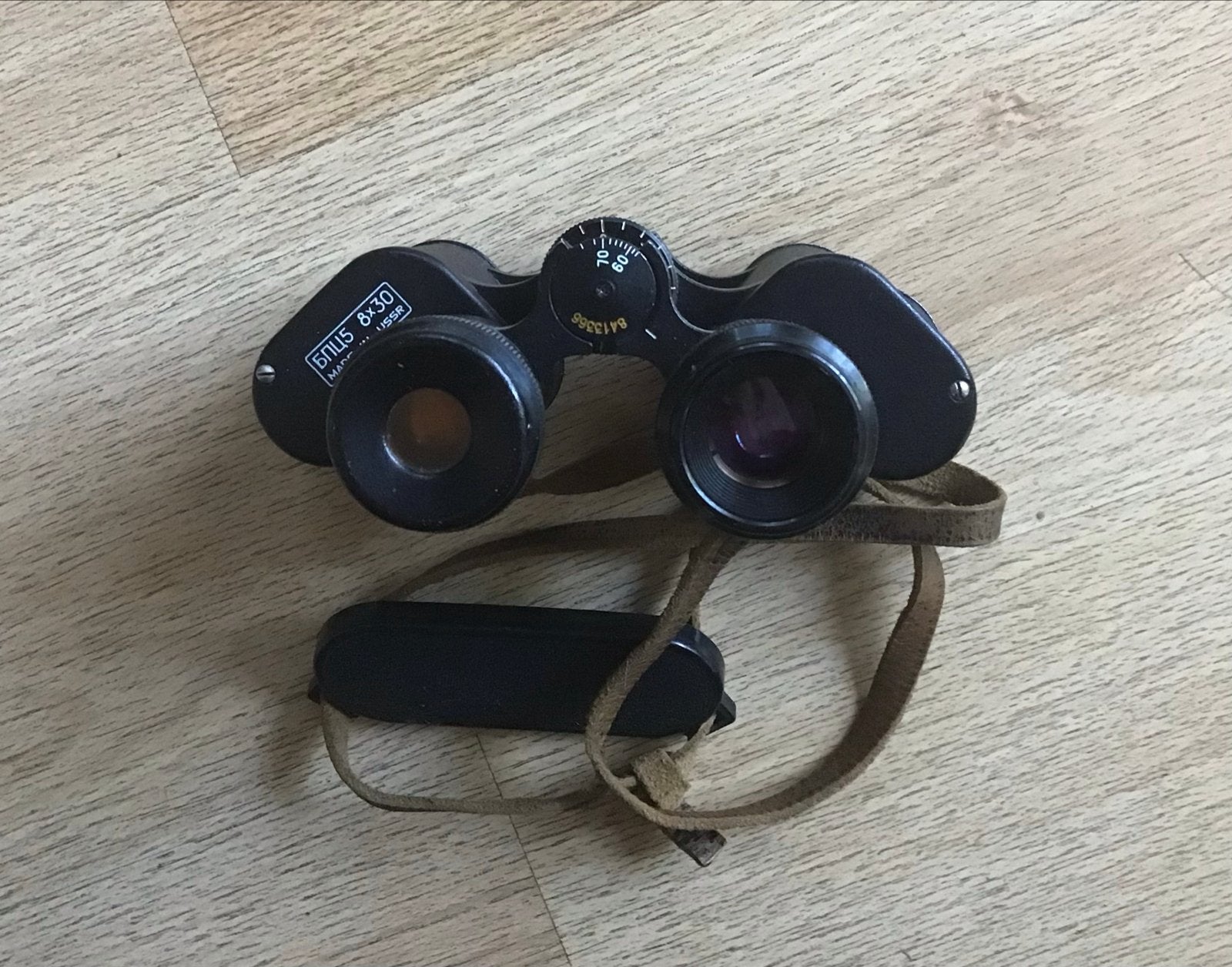 Vintage Russische verrekijker 8x30 BNU5, Audio, Tv en Foto, Optische apparatuur | Verrekijkers, Ophalen of Verzenden, Gebruikt