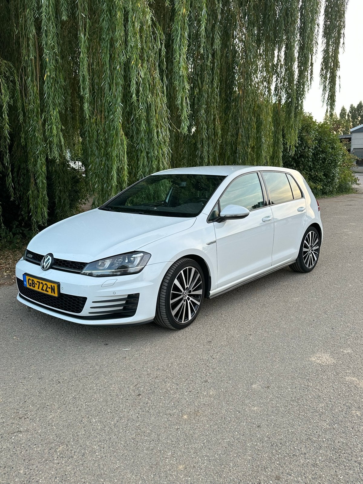 Volkswagen Golf GTD 2.0 TDI 2015, Stof, 4 cilinders, Wit, Origineel Nederlands