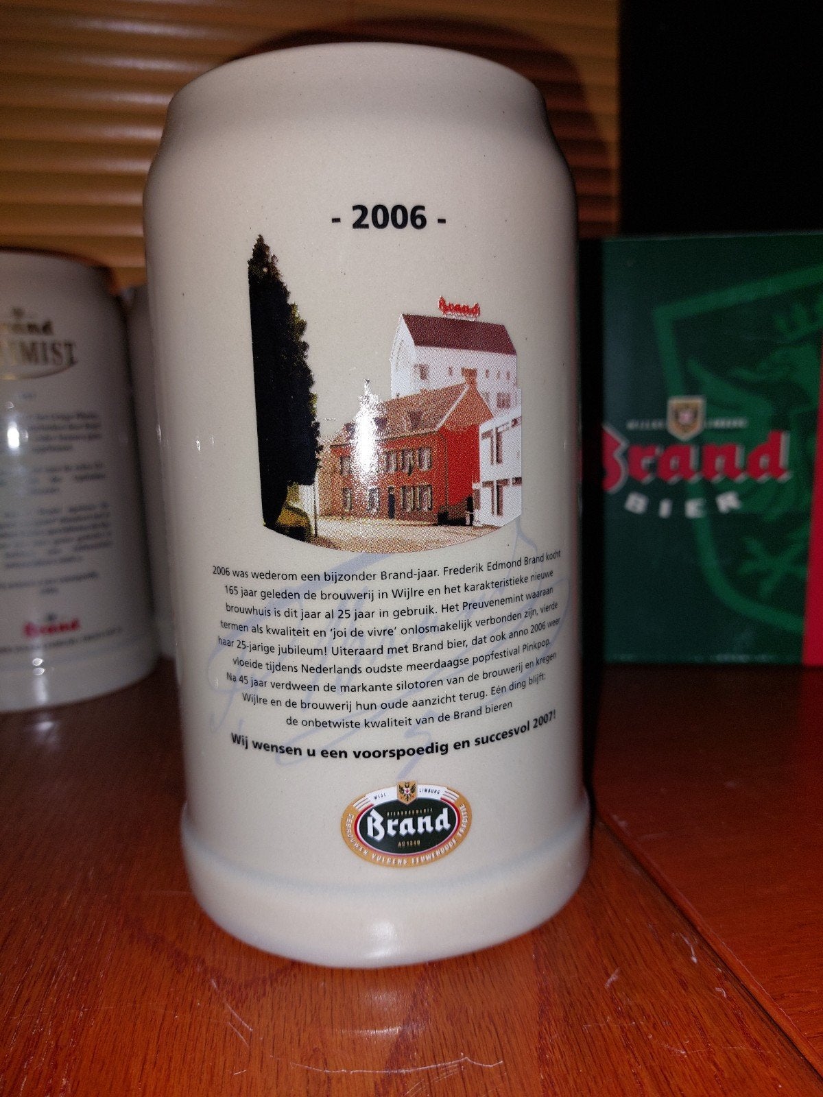 Brand Bier Pul 2006 - 2007 Collectors Item, Antiek en Kunst, Ophalen of Verzenden