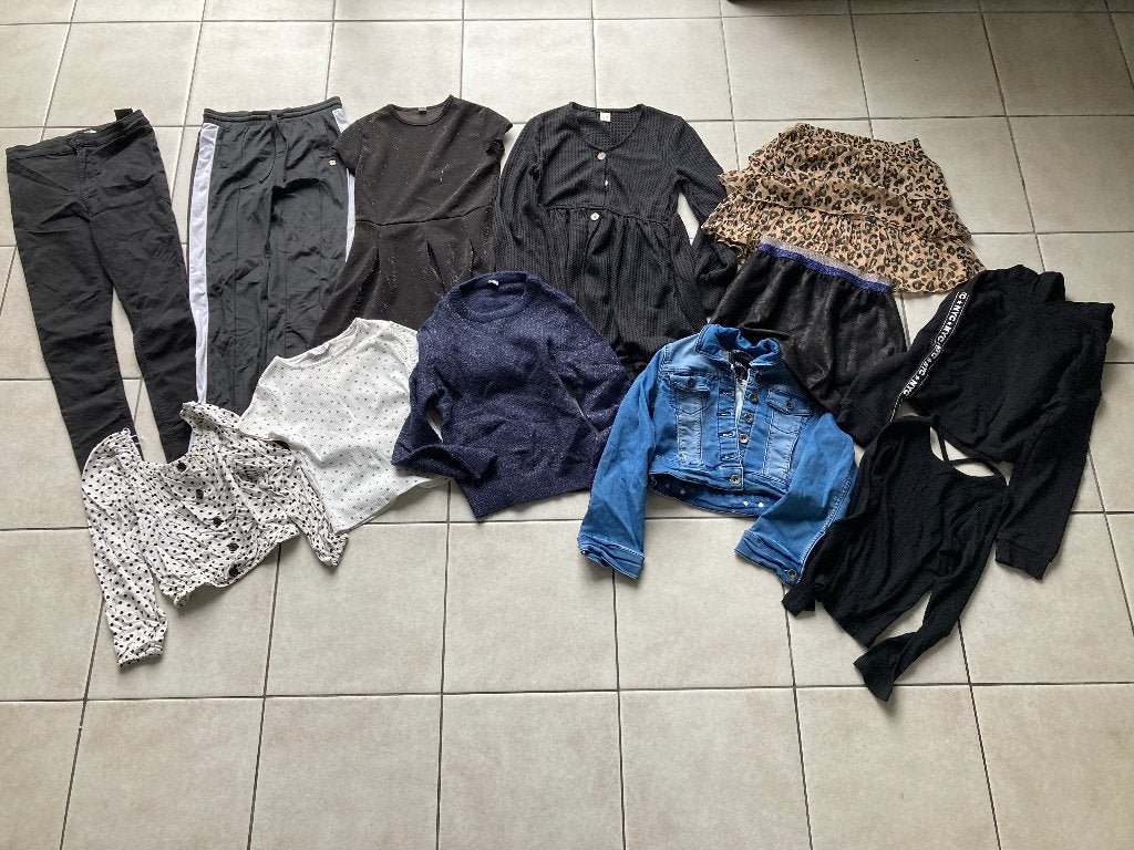 Kledingpakket meisjes maat 134 / 140, Ophalen of Verzenden, Zo goed als nieuw, Maat 134
