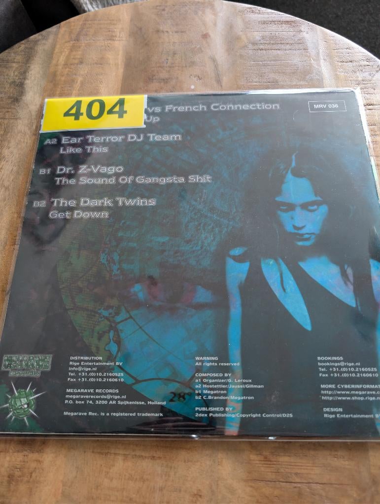 Megarave 2000, Cd's en Dvd's, Ophalen of Verzenden, Gebruikt, 12 inch, Techno of Trance