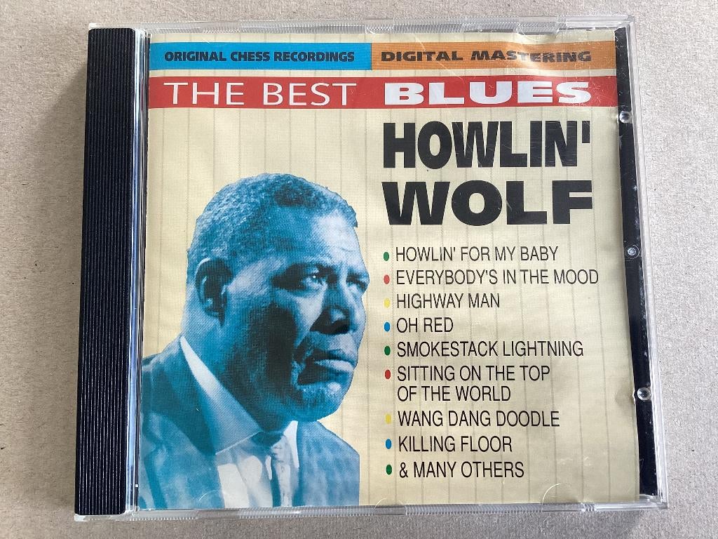 Howlin' Wolf the best blues CD, Ophalen of Verzenden, 1980 tot heden, Gebruikt, Blues