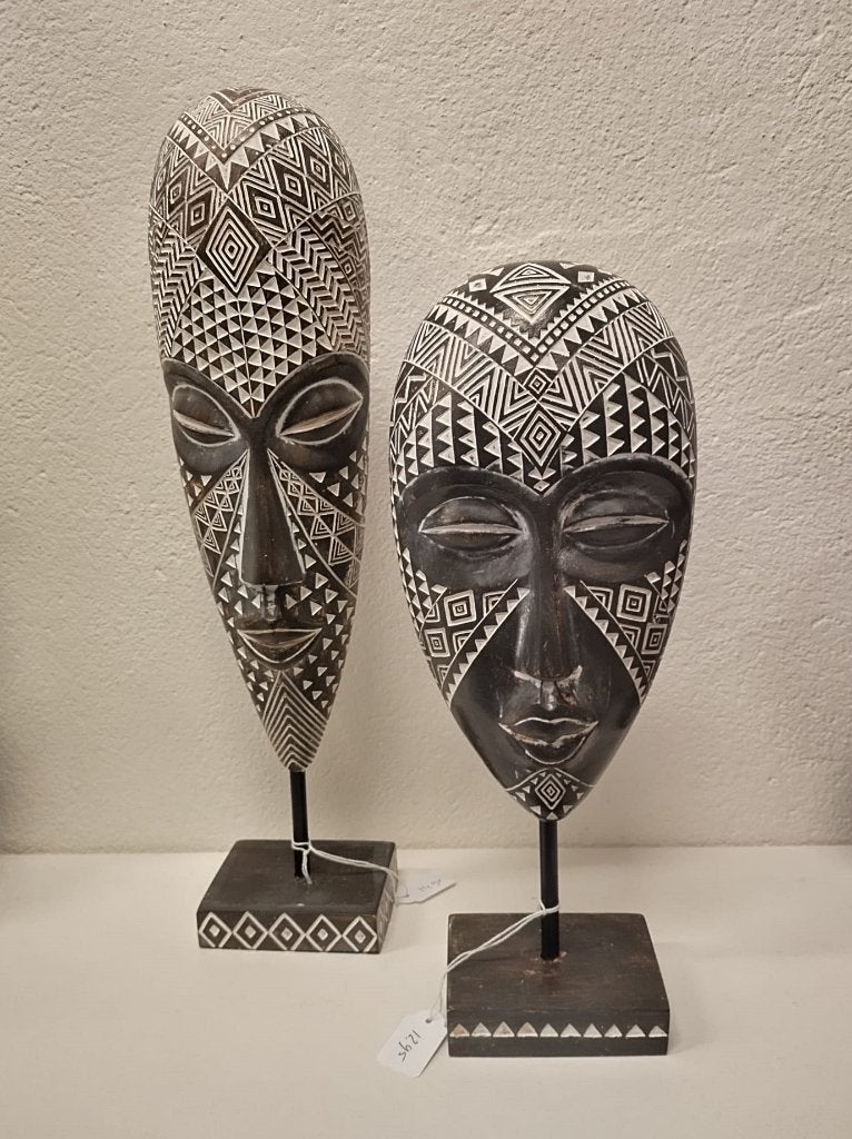 Ornament Afrikaans Masker Tribal - nu slechts 5,- per stuk!!, Ophalen of Verzenden, Masker