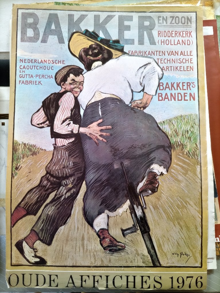 Postertjes, platen en documenten vintage, Ophalen of Verzenden, Gebruikt, A1 t/m A3, Film en Tv