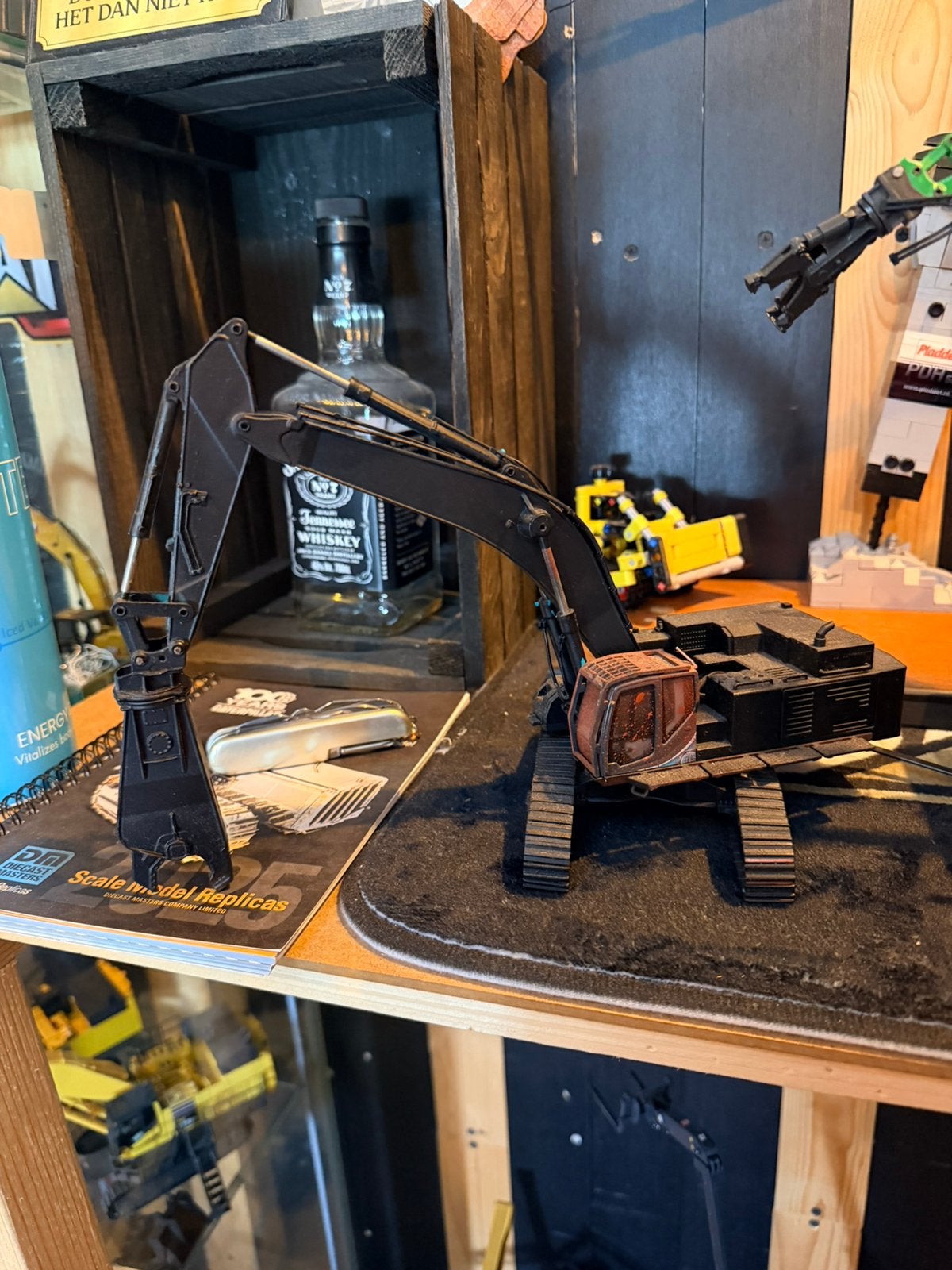 Kobelco zelfbouw met demarec staalschaar, Hobby en Vrije tijd, Ophalen of Verzenden, Zo goed als nieuw, Overige typen, NZG