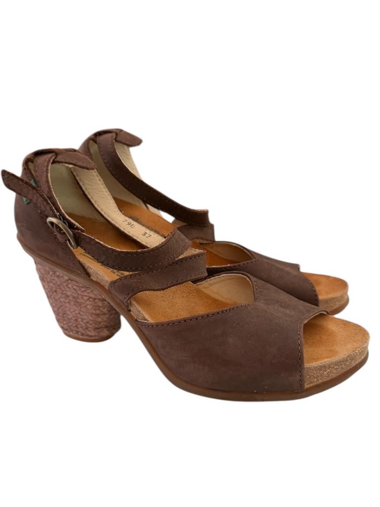 El Naturalista hakken 37, Kleding | Dames, Schoenen, Zo goed als nieuw, Bruin, Ophalen of Verzenden