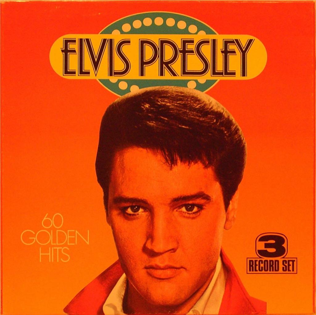 Elvis Presley. 60 Golden Hits  (3 LP Box), Gebruikt, 1990 - 1999, Ophalen of Verzenden, Rock-'n-Roll