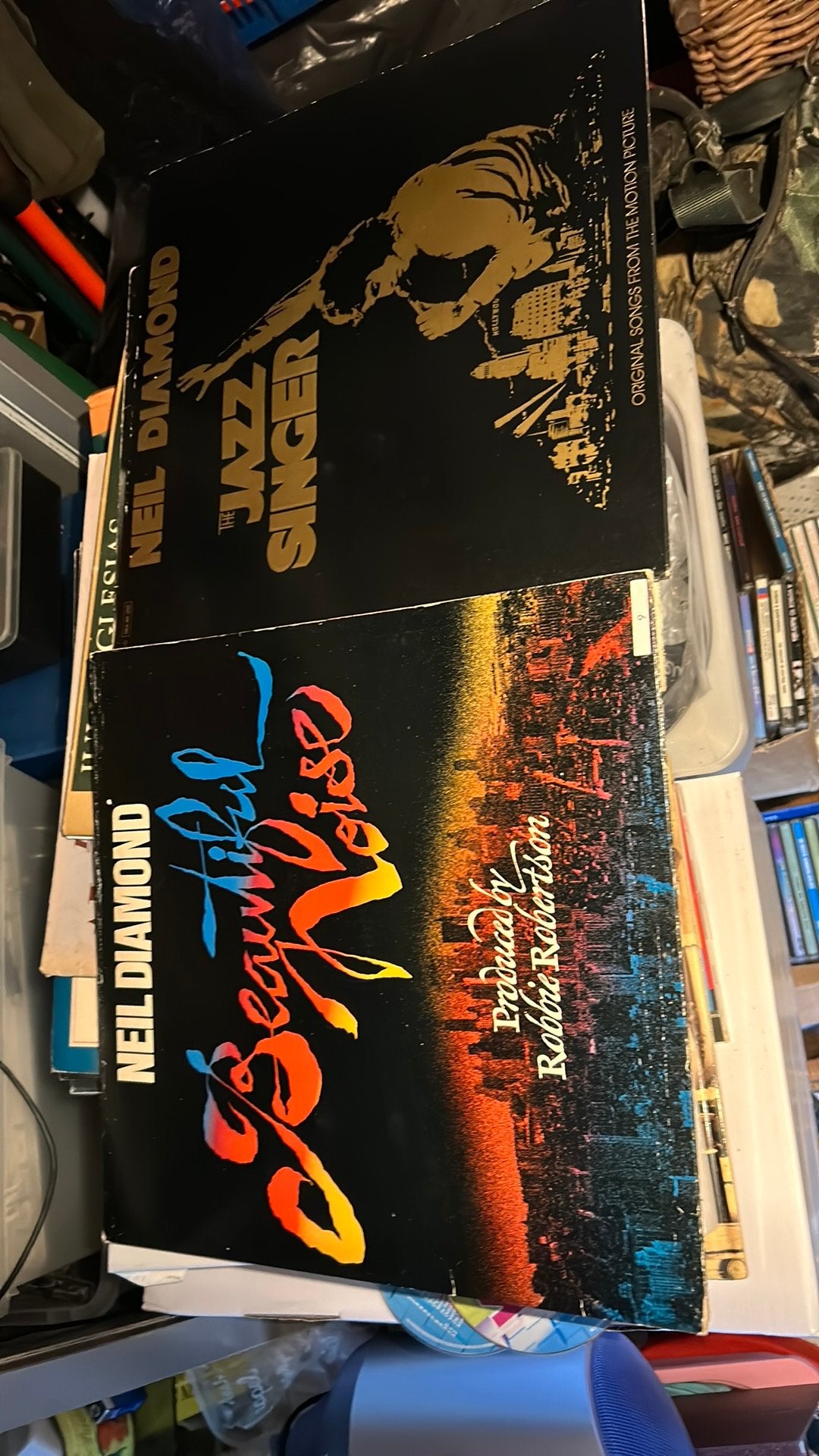 Neil Diamond - beautyfull noise/ the jazz singer, Ophalen of Verzenden, Zo goed als nieuw, Poprock