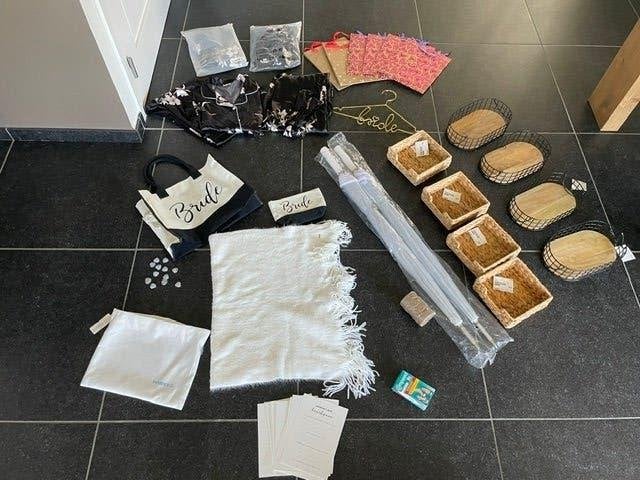 Diverse mooie bruid spullen / trouw - ook nieuw!, Ophalen of Verzenden, Nieuw, Feestartikel, Geboorte of Huwelijk